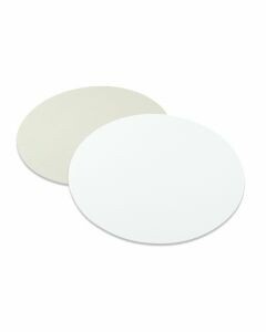 Taartonderlegger vlaaikarton rond wit Ø 18 cm