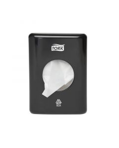 Tork Dispenser zwart voor maandverbandzakjes