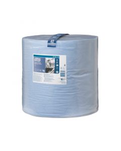Tork Poetspapier heavy-duty rol blauw W1 - Advanced - 2-laags