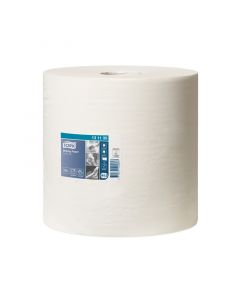 Tork Poetspapier Plus combi rol wit 1-laags