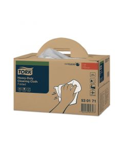 Tork Reinigingsdoek heavy-duty wit W7