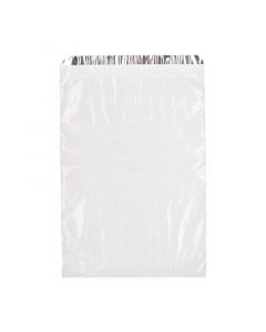Transparante envelop plastic hersluitbaar 250 x 350 + 50 mm
