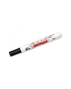 Whiteboard marker zwart Snowman 1-3 mm 