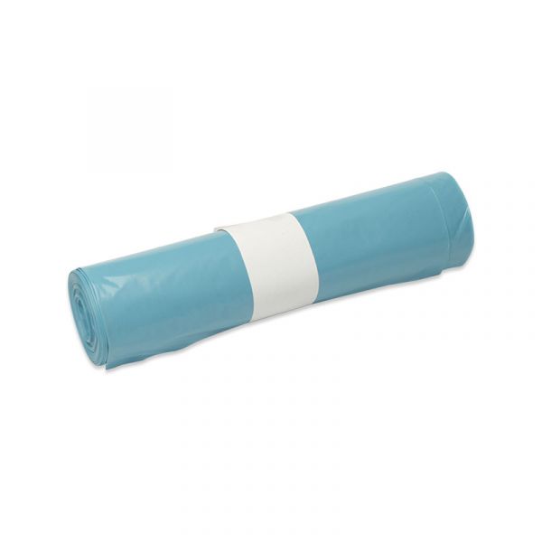 Afvalzak HDPE blauw