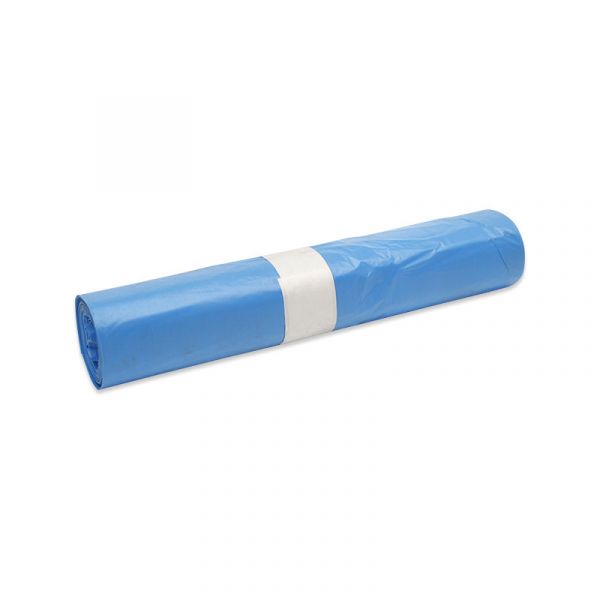 Afvalzak HDPE blauw
