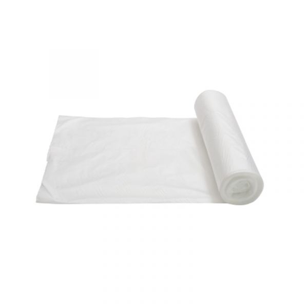 Afvalzak HDPE transparant