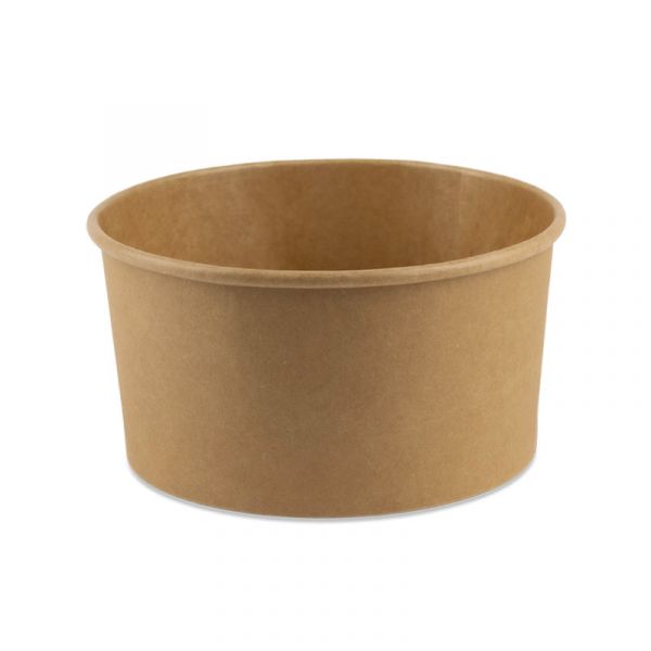 Bak karton rond bruin kraft
