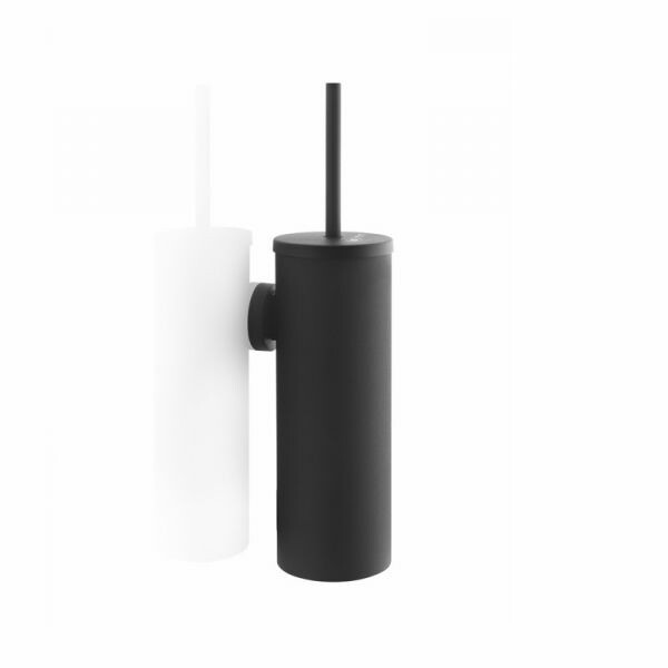 Black Satino toiletborstelhouder