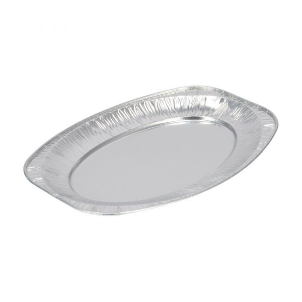 Cateringschaal aluminium ovaal