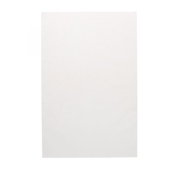 Courant inpakpapier glad wit