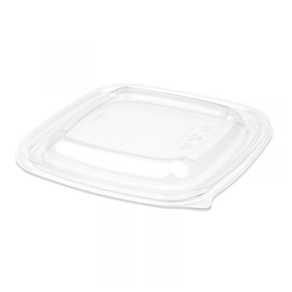 Deksel voor Salade bowl vierkant zwart