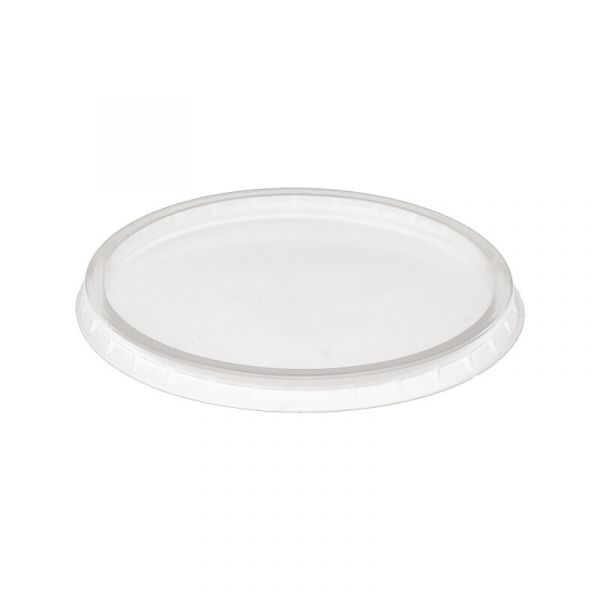 Deksel voor saladebakje rond