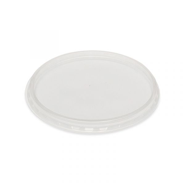 Deksel voor saladebakje rond