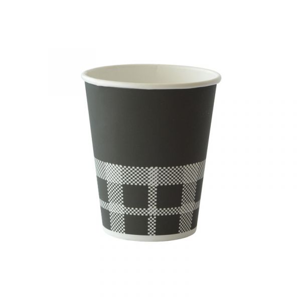 Duni koffiebeker Café Izza zwart
