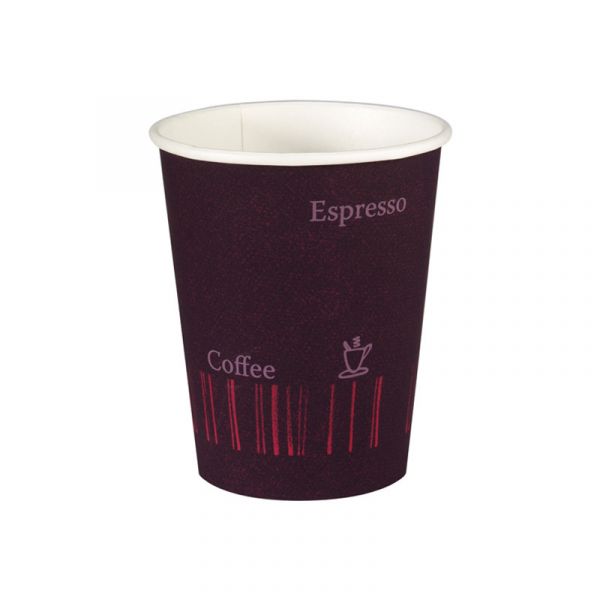 Duni koffiebeker Coffee Quick paars / rood