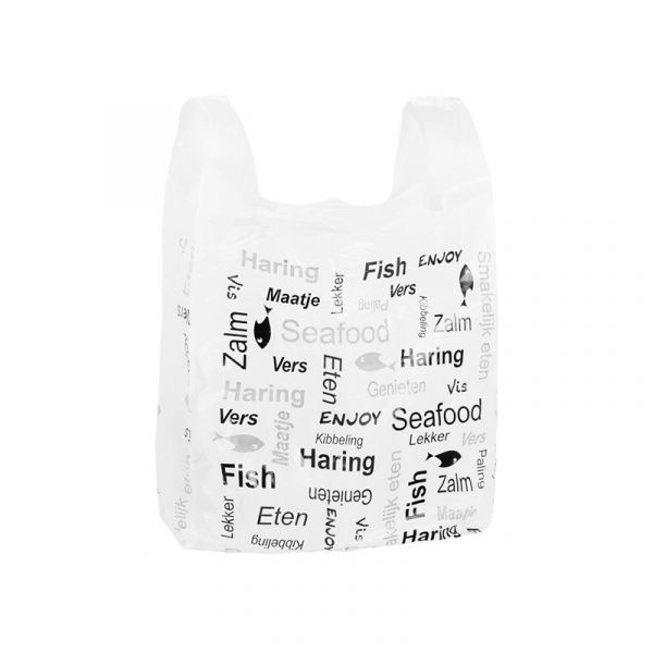 Hemddraagtas HDPE Enjoy Fish