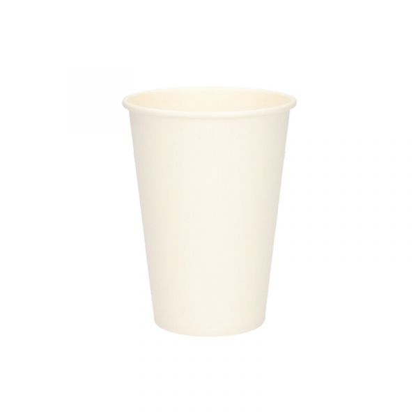 Kartonnen koffiebeker wit