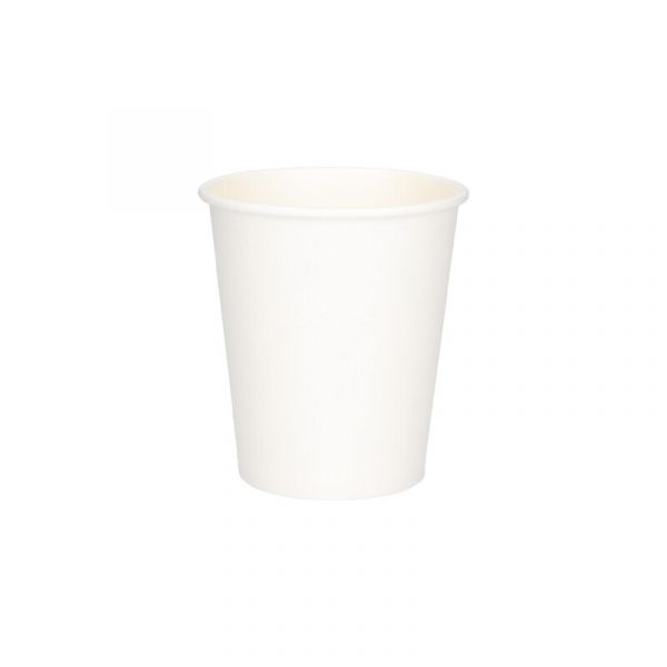 Kartonnen koffiebeker wit