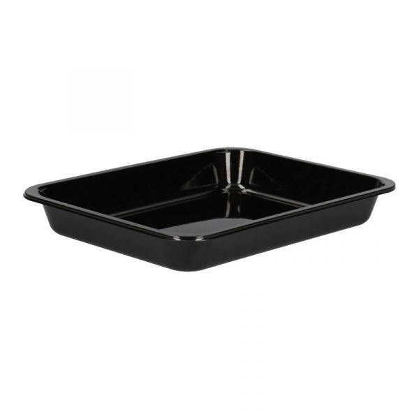 Menubak CPET 1-vaks oven / magnetron zwart