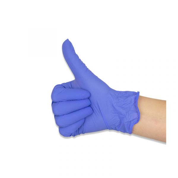 Nitril handschoenen blauw ongepoederd