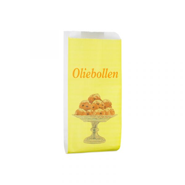Oliebollenzakken vetwerend geel