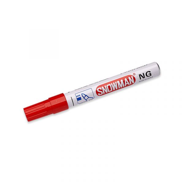 Permanent marker rood