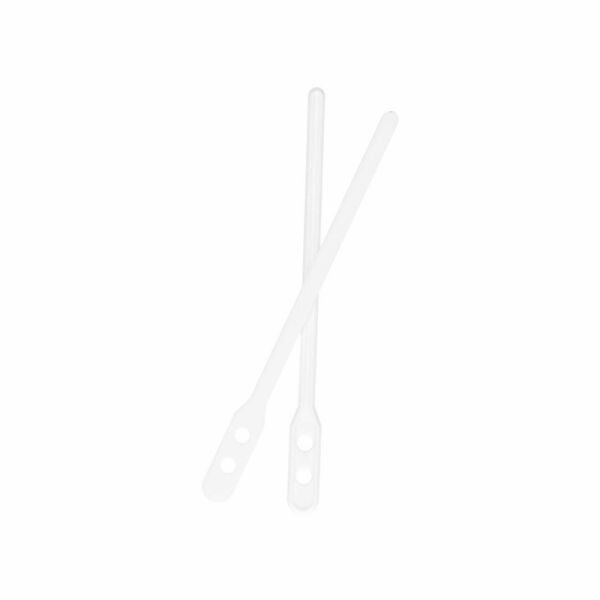 Plastic roerstaafjes wit