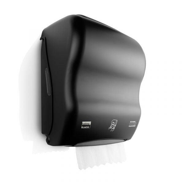 Satino Black Handoekroldispenser
