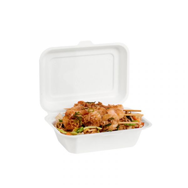 Suikerriet menubox klein wit