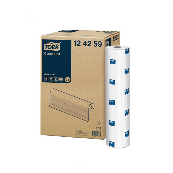 Tork Onderzoekstafelrol wit 50m/59cm