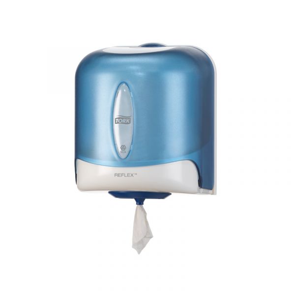 Tork Reflex Centerfeed dispenser blauw / wit