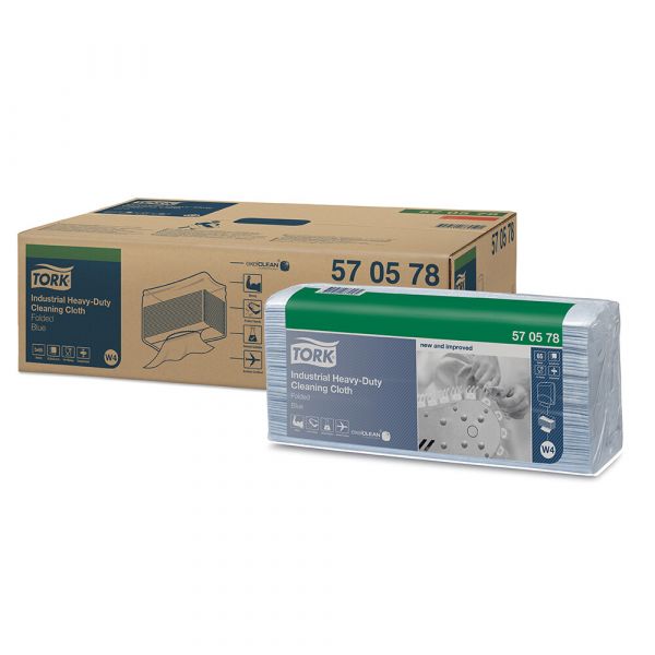 Tork Reinigingsdoek blauw 5x65st