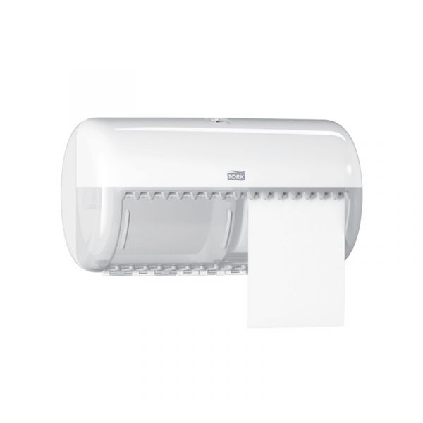 Tork Toiletpapierdispenser conventioneel dubbel wit