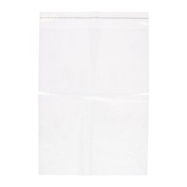 Transparante envelop plastic met kleefstrip