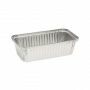 Aluminium bak rechthoekig met opstaande rand 218 x 114 x 54 mm - 910 cc
