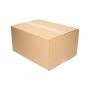 Amerikaanse vouwdoos enkelgolf budget bruin 400 x 300 x 200 mm