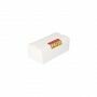 Cornet wit 105 x 52 x 40 mm 