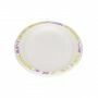 Ovale bord met sierrand Chinet