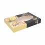Cateringdoos vis parelmoer met venster 550 x 360 x 80 mm