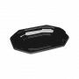 Cateringschaal achthoekig zwart 335 x 250 x 38 mm - APET