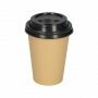 Koffiebeker to go bruin 180 cc