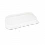 Deksel voor Ready2Cook aluminium bak rechthoekig zwart 240 x 144 x 25 mm - PET