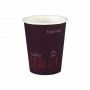 Duni koffiebeker Coffee Quick paars/rood 350 ml - PE gecoat papier