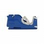 Duo tape dispenser toonbank voor 2x 25 mm tape - metaal