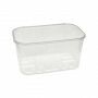 Fruitbakje plastic hoog transparant 92 x 118 x 97 mm - 1 kg