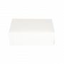 Banketdoos rechthoekig wit 240 x 160 x 80 mm