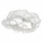 Haarnet HACCP non-woven wit 53 cm wokkel