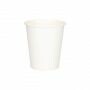 Kartonnen koffiebeker wit 200 cc - 8 oz