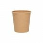 Kartonnen soepbeker bruin kraft 500 ml - 16 oz