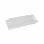 LDPE zak met zijvouw transparant 10/4 (18) x 27 cm - 50 my - LDPE